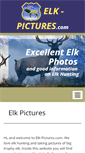 Mobile Screenshot of elk-pictures.com